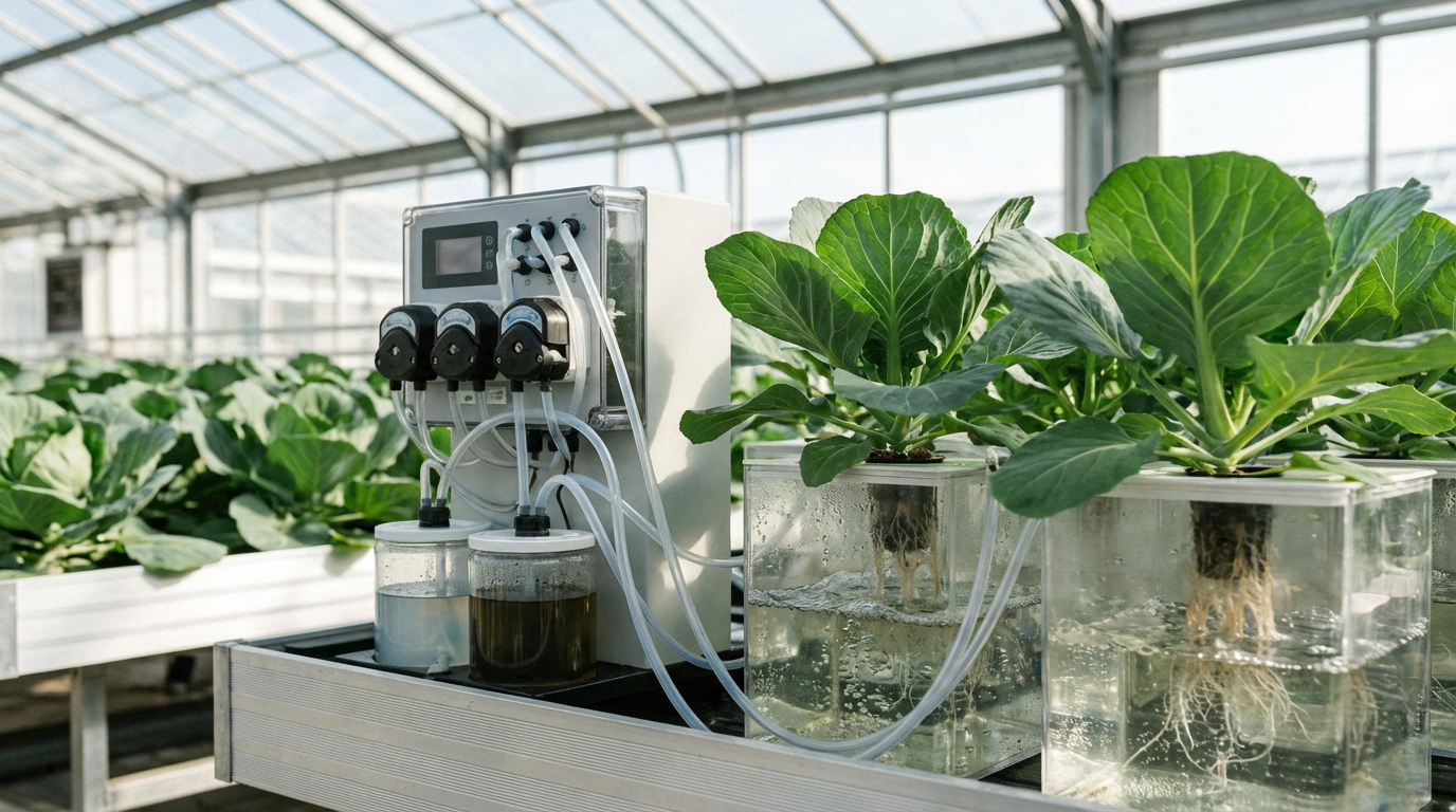 Автоматизированная система дозирования питательных растворов для капусты