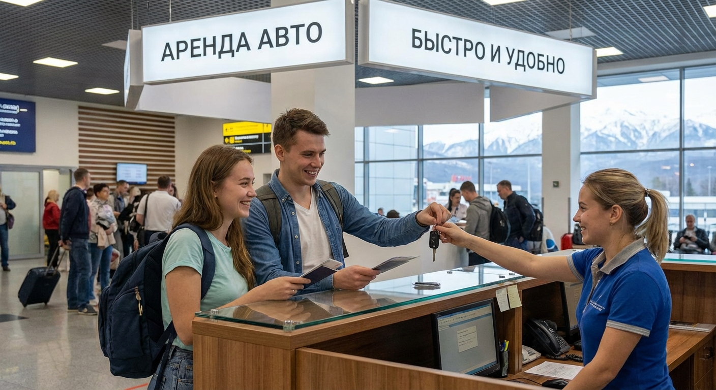 Аренда авто в Сочи в аэропорту: как быстро взять машину по прилету
