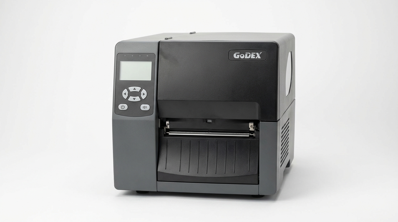 Фронтальный вид термотрансферного принтера Godex G500