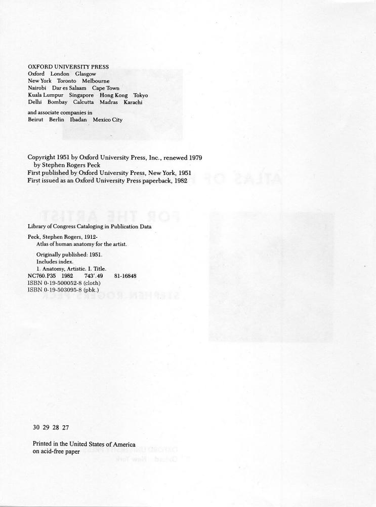 Stephen Rogers Peck - Atlas of Human Anatomy for the Artist - 1982_pic5.jpg