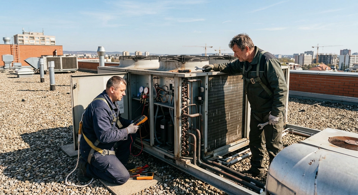 Обслуживание кондиционеров в коммерческих объектах: регламент и частота