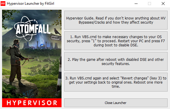 معلومات التثبيت لـ Atomfall