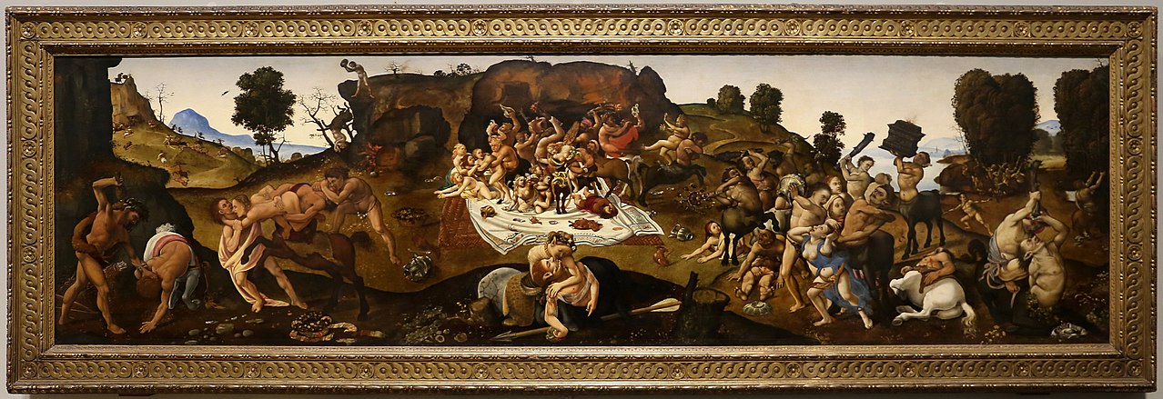 49Битва между лафитами и кентаврами-Piero_di_cosimo,_lotta_tra_lapiti_e_centauri,_1500-15_ca._01.jpg