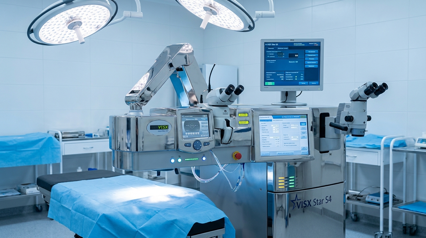 Современное оборудование для лазерной коррекции зрения в офтальмологической клинике Москвы