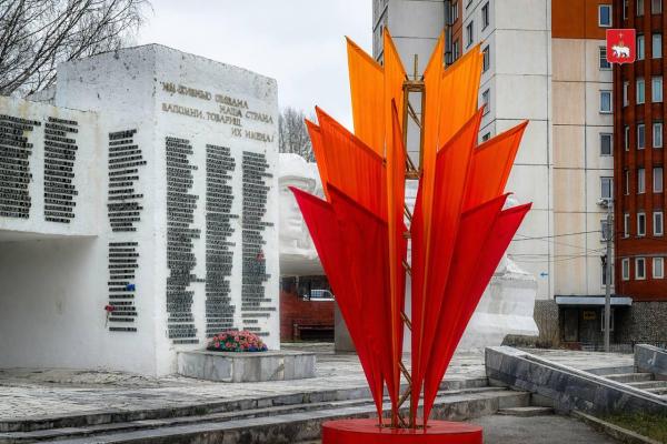 Пермь готовится к празднованию Дня Победы 9 мая с новыми украшениями
