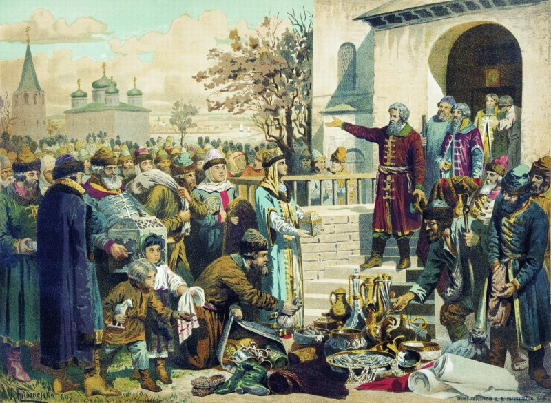 Воззвание Козьмы Минина к нижегородцам. 1611 год.jpg