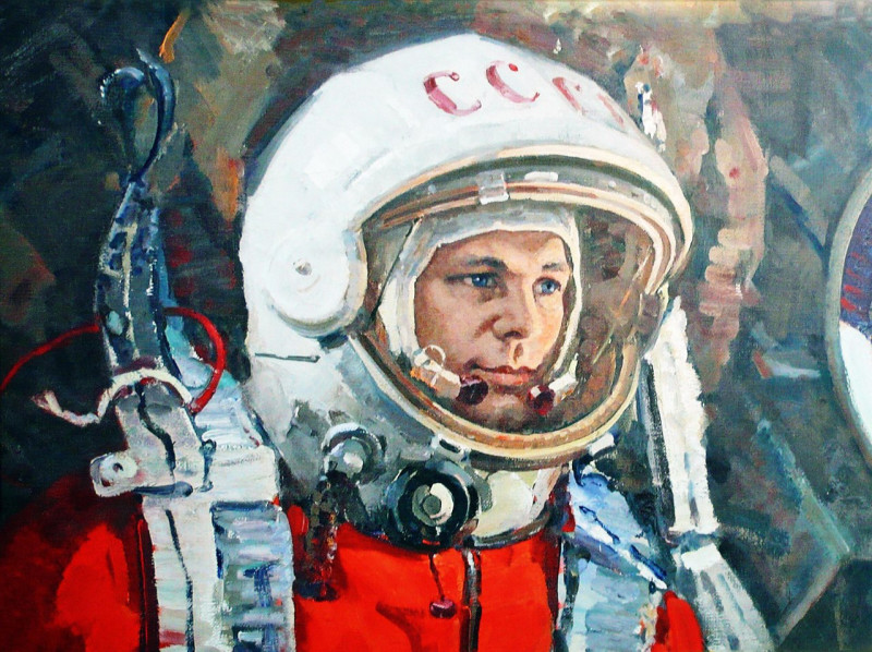 Ананьев Михаил Ананьевич.Юрий Гагарин 1961.jpg