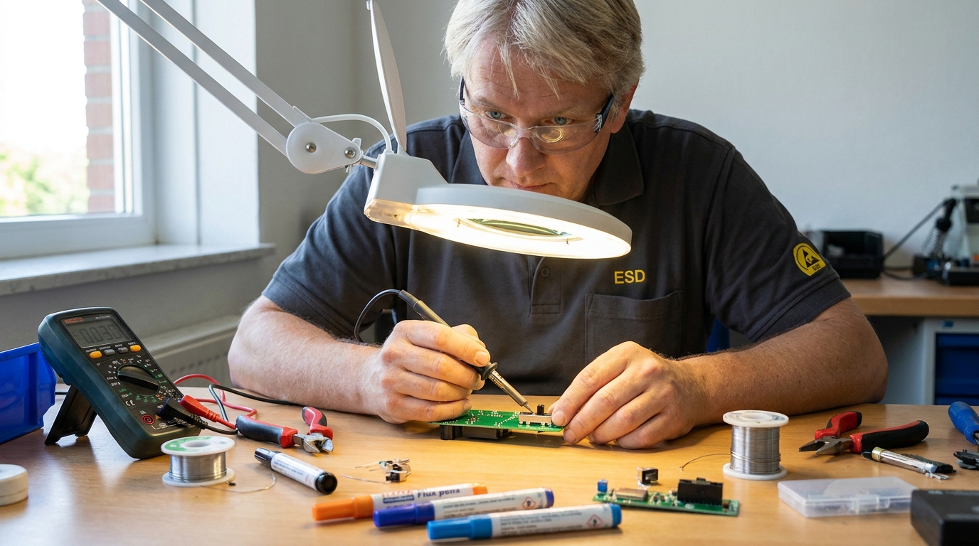 Ползунковые переключатели: особенности конструкции и применения, male professional at work, workshop