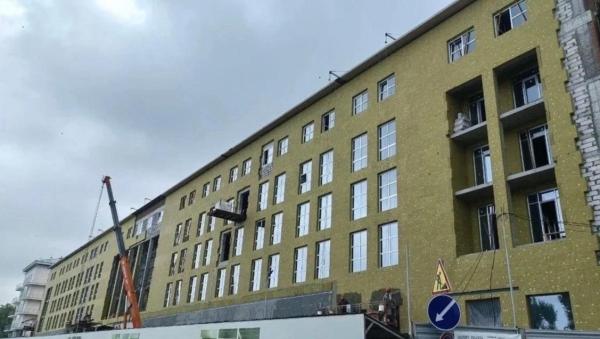 Гостиница на Окулова в Перми почти готова: 70% работ завершено