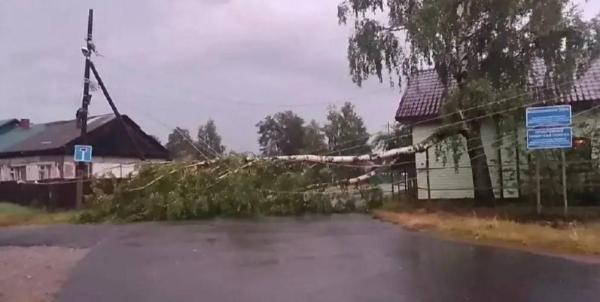 В Пермском крае зафиксированы повторяющиеся шквалы над Березниками