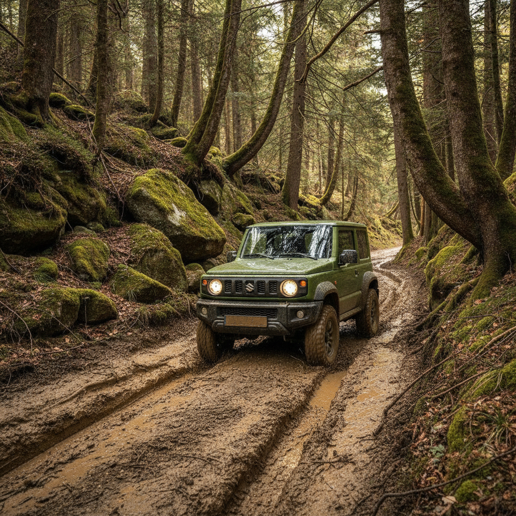 Suzuki Jimny - Маленький гигант большого бездорожья