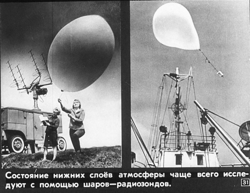 Радиозонд объемом 10 м3 наполнен. Радиозонд 1930. Как выглядит радиозонд фото. Диафильм фото СССР Спутник-1. Первый в мире метеорологический радиозонд был запущен в России..