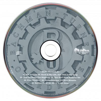 Bachman-Turner Overdrive - Classic Album Set (2016) [CAROLR036CD]