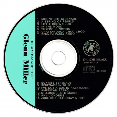 Glenn Miller - The Great Jazz Artist Series (1991) [OB - 3030]